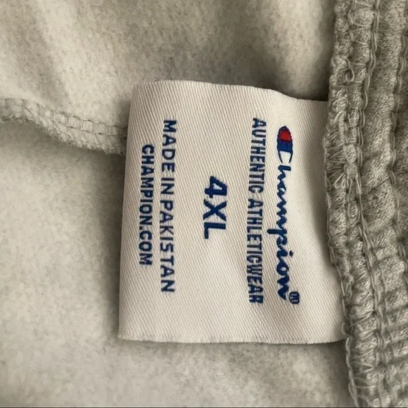 New Mens big and tall champion sweat shorts grey - Picture 7 of 7